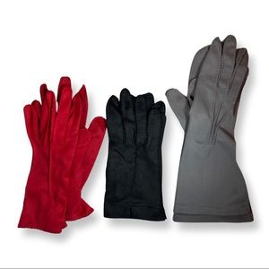 Vintage Ladies Dress Gloves 1950’s-60’s 3 pairs size 6